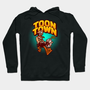 Quirky Toon Town Delight YXE Hoodie